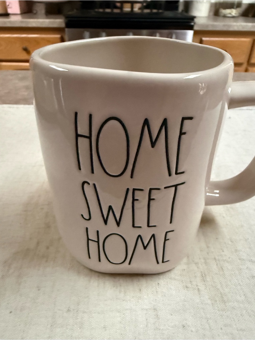 Rae Dunn Home Sweet Home Ceramic Coffee Mug - White